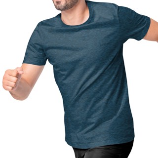 Camiseta Slim Sport Masculino Manga Curta Gola Redonda Ogochi