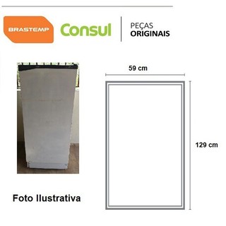 Borracha De Geladeira Consul Contest Rc28 /essencial 1,29x59