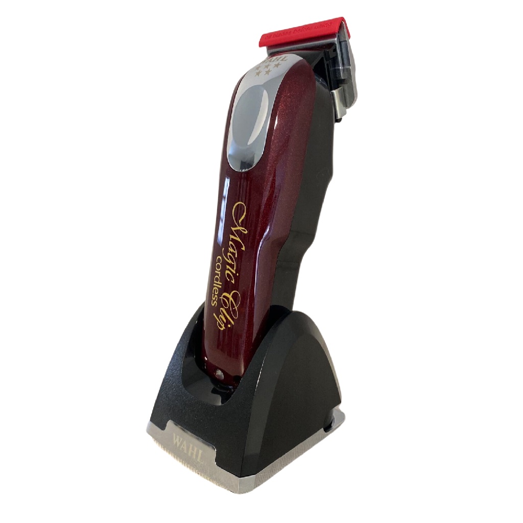 Maquina de cortar Cabelo Wahl Magic Clp Com Base Carregadora