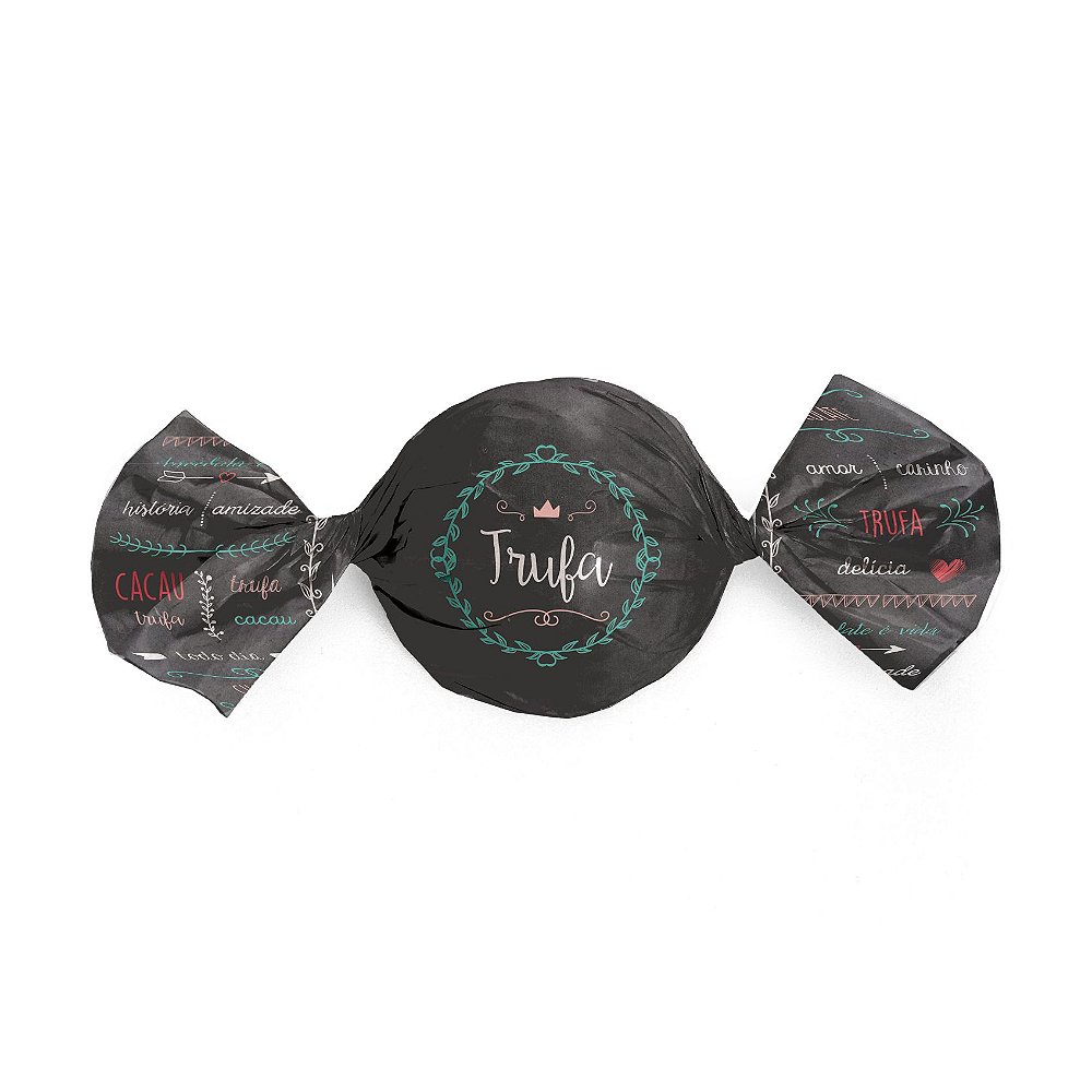 Papel Trufa 14,5x15,5cm - Lousinha - 100 unidades - Cromus - Stationery
