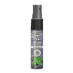 Spray Bucal Defense Ice Black Refrescante Mau Hálito
