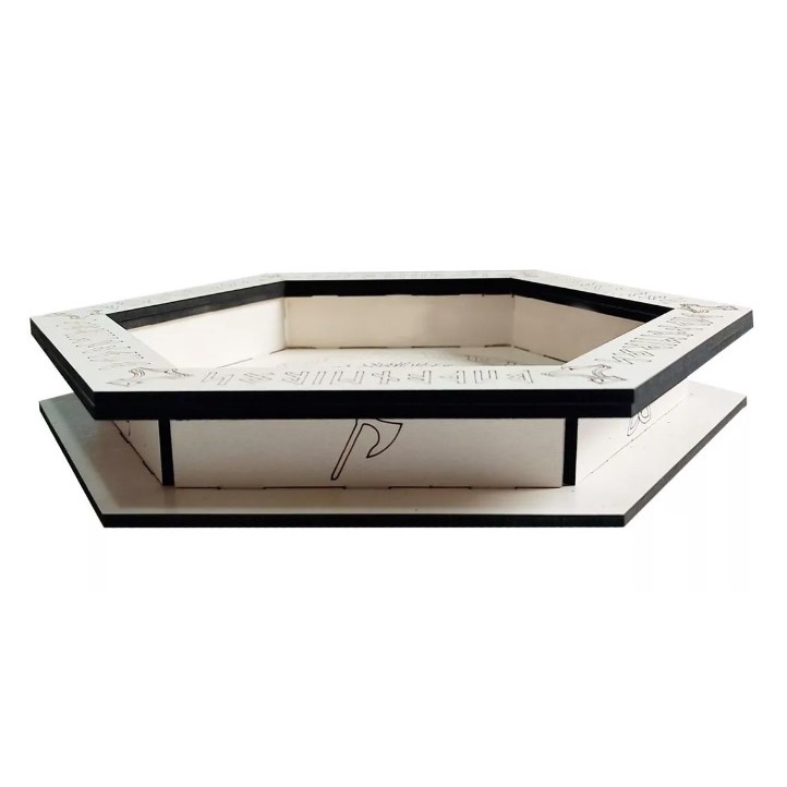 Bandeja de dados Bucaneiros Viking White Premium