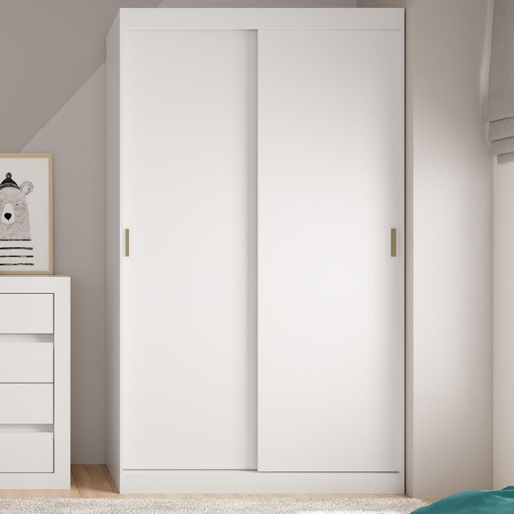 Guarda Roupa Infantil 2 Portas 2 Gav Branco Carraro Noah em Oferta na Shopee