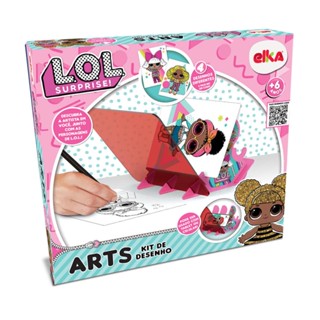 Arts kit desenho - l.o.l. surprise