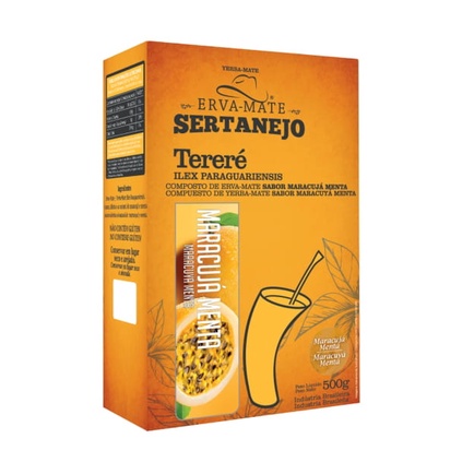 Erva Mate para Tereré Sertanejo - Maracujá Menta