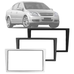 Moldura Painel 2 Din 7" Polegadas Gm Vectra 2005 até 2011
