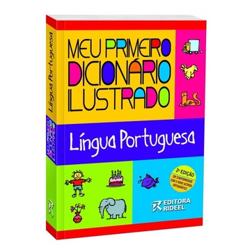 LIVRO MEU PRIMEIRO DICIONÁRIO ILUSTRADO DA LÍNGUA PORTUGUESA