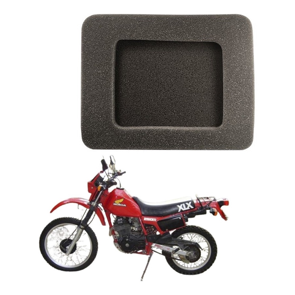Filtro de Ar Espuma para Moto XLX Carburação Dupla 1984 até 1986 - Brandy