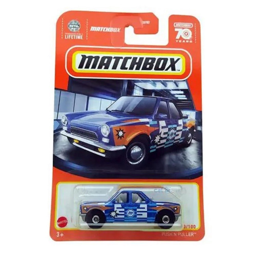 Matchbox Basics Push N Puller - Mattel