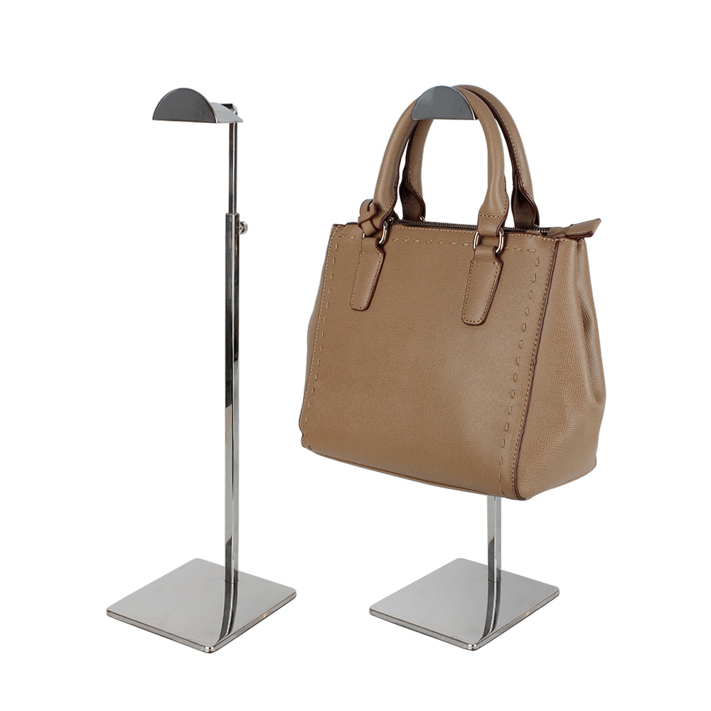 Suporte De Bolsa Cromado Super Luxo Expositor Bolsa Feminina em Oferta na Shopee