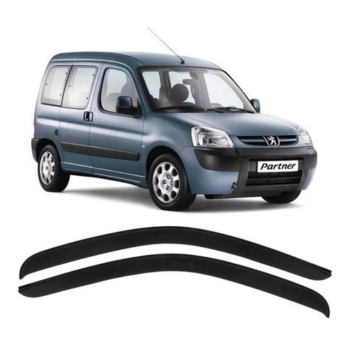 Calha de Chuva Defletor Peugeot Partner Todos 2 Portas Ecoflex