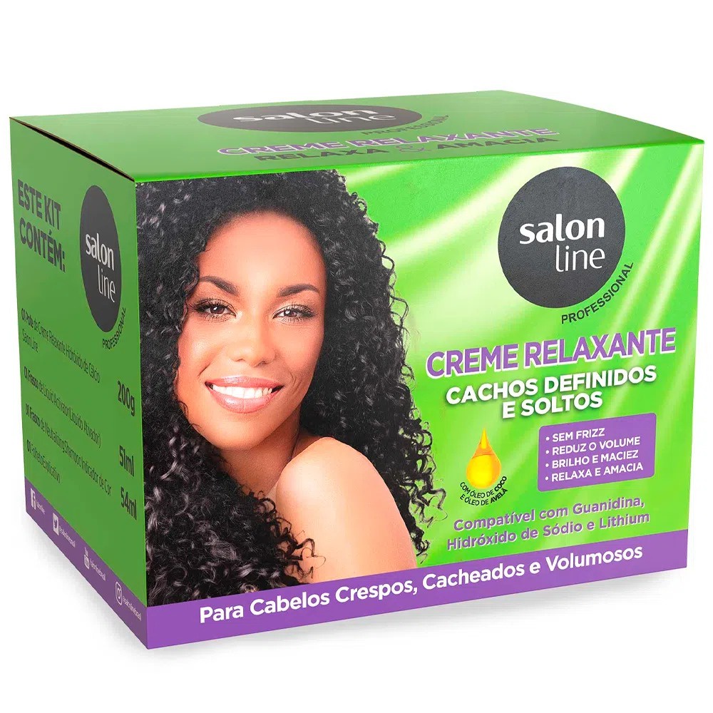 Creme Relaxante Salon Line Cachos Definidos e Soltos: Onde Comprar | BuscaProdutos