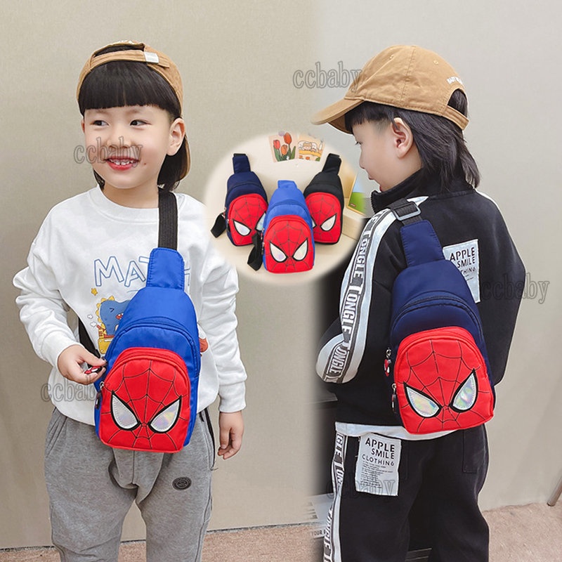 Sacos Para O Ombro Do Homem Aranha Crianças Meninas Peito Bebês Exterior