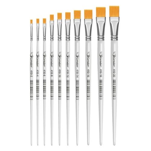 Pincel Chato Ref. 410 CONDOR em Oferta na Shopee