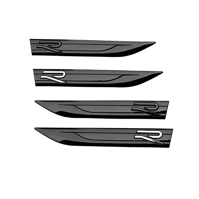2Pcs Rline Emblema Lateral Para Volkswagen Golf 7 Polo Passat CC Adesivo Decorativo Modificado em Oferta na Shopee