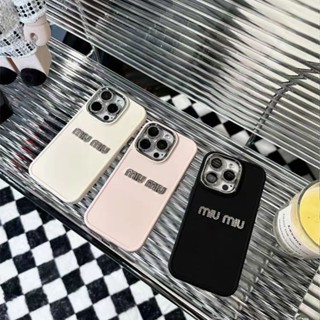 Capa Para iPhone Miu 14 14 Pro 13 12 11 Max Fashionable