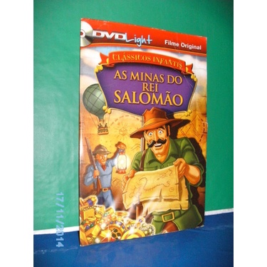 Dvd Light Clássicos Infantis - As Minas Do Rei Salomão
