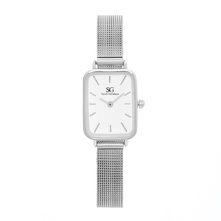 Relógio Feminino Prata Saint Germain Square Harlem Silver em Oferta na Shopee