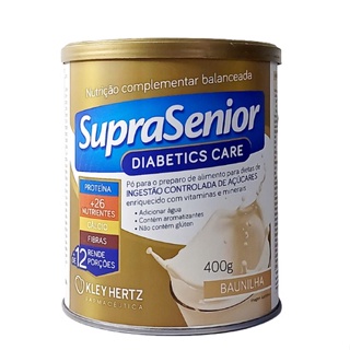 Suprasenior Diabetics Care Sabor Baunilha - 400g