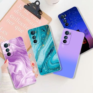 Para Capa Motorola Moto Edge 30 5G Edge30 Traseira Do Telefone Silicone Soft Transparent TPU Flower Marble Bumper Shell