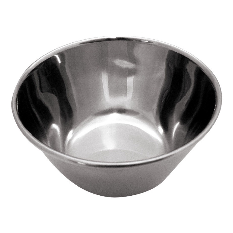 Cuba Redonda Inox 10x4,5cm 250ml Assepcia Cirúrgica Dentista Autoclavável Odontológica Hospitalar