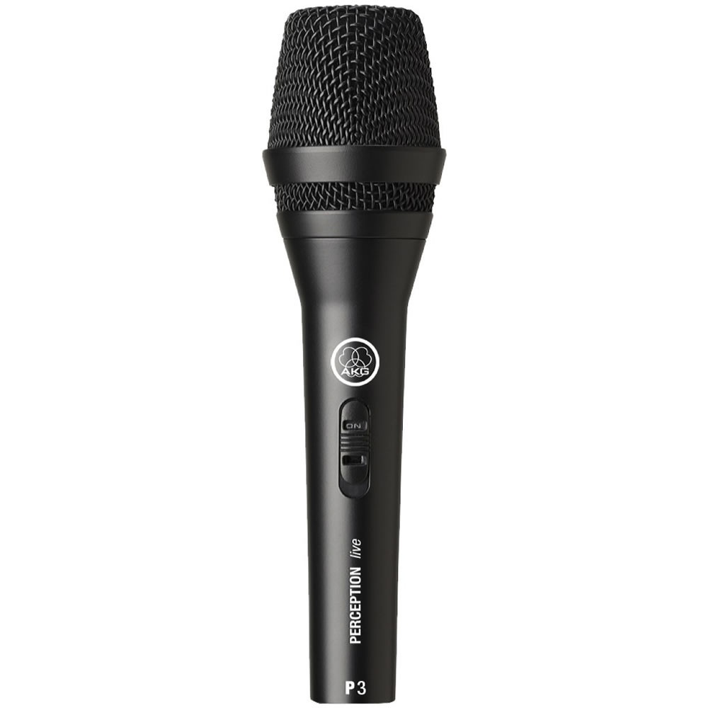 Microfone AKG Dinâmico P3S Perception Vocal Live Instrumental em Oferta na Shopee
