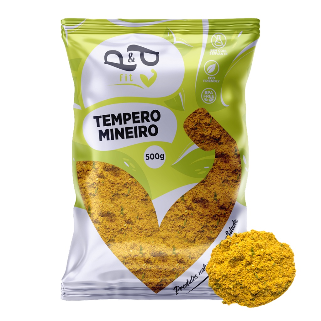 Tempero Mineiro - 500g - P&P em Oferta na Shopee