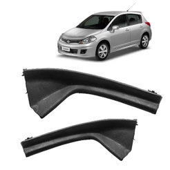 Par acabamento Churrasqueira Nissan Tiida Parabrisa