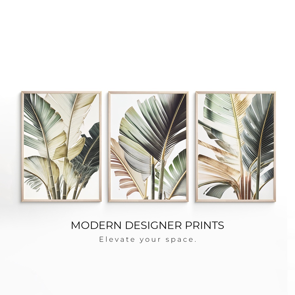 Quadro Decorativo Folhas Tropical Botânico minimalista , decoração casa Quadro Decorativo Tropical Folhas Minimalista tamanho grande Decoração para sala casa cozinha quarto Quadro decorativo abstrata Moderno Decoração Folhas Retro arte #43