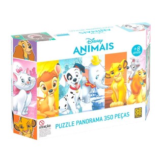 Quebra Cabeça Panorama Disney 350 peças- Grow em Oferta na Shopee