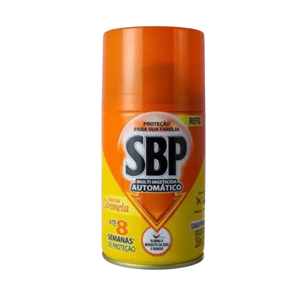 Inseticida Automático Sbp 250Ml Refil Citronela Promocional
