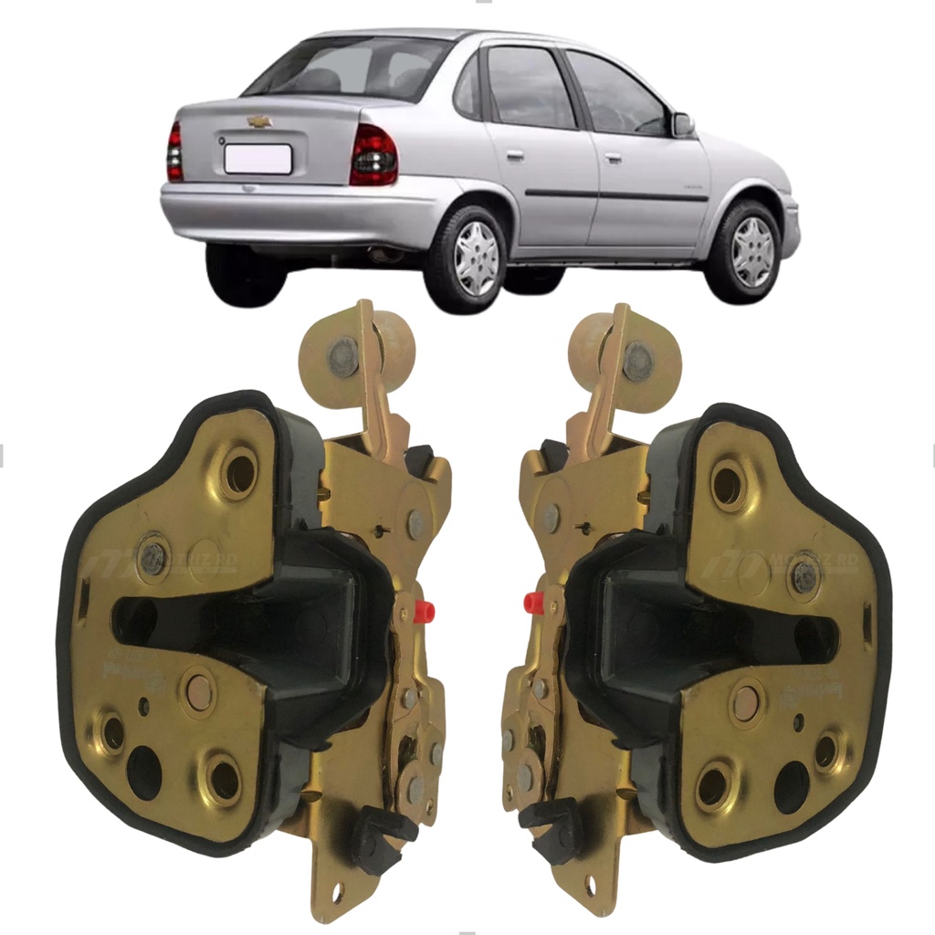 Par Fechadura Porta Traseira Corsa Classic 2004 2005 A 2012 em Oferta na Shopee
