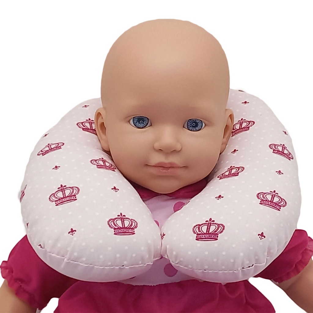 Almofada Apoio de Pescoço Bebê Protetor Bebê Conforto