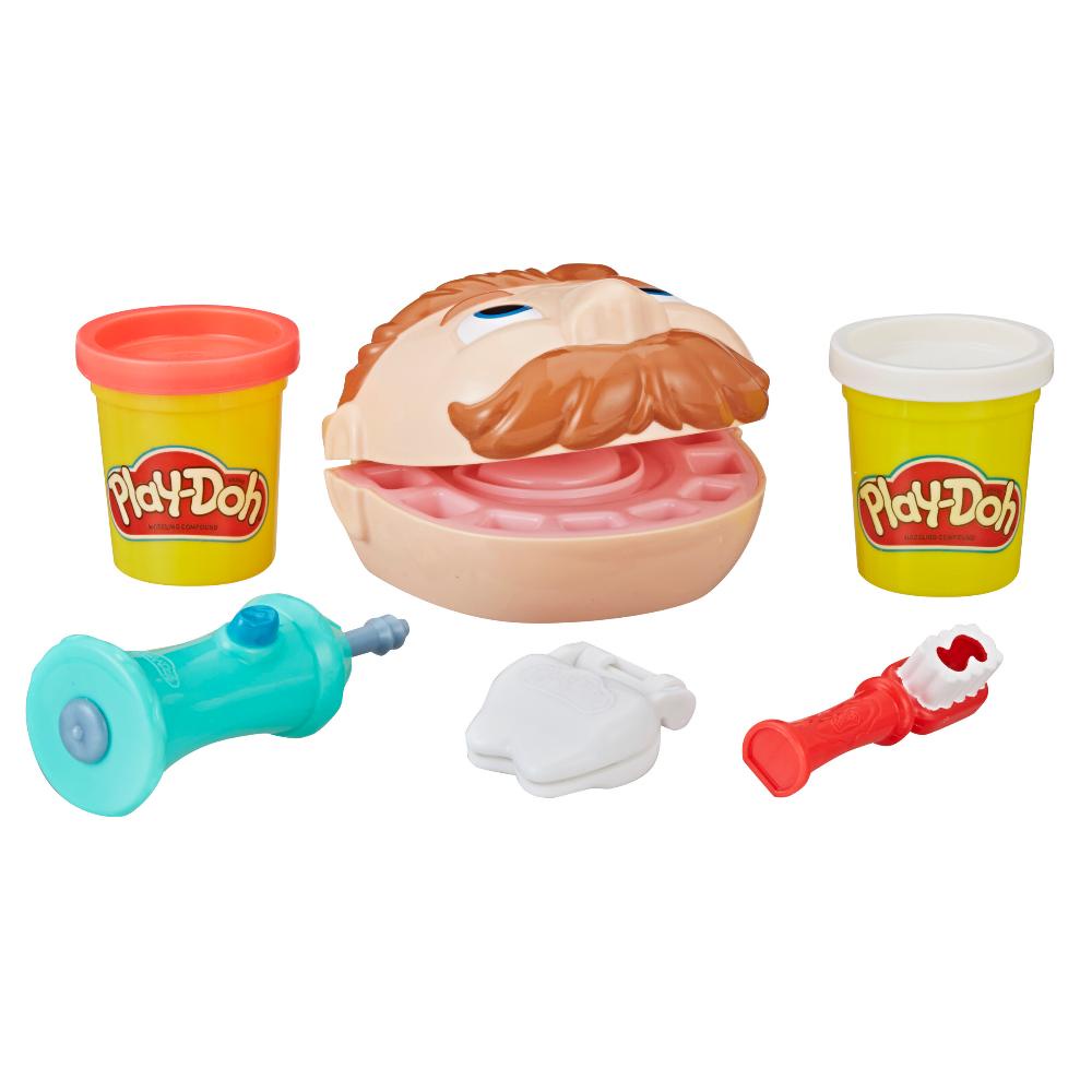 Massinha Playset Play Doh Brincando de Dentista Mini E4919 Hasbro