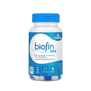 Biofin Men 60 Cápsulas - Chamel em Oferta na Shopee