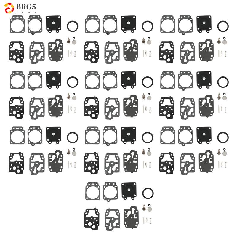 【 】 10Pcs Kit De Gaxeta De Reconstrução Do Carburador Para Walbro K20-WYJ Echo Husqvarna Toro Ryobi Honda Homelite Trimmer
