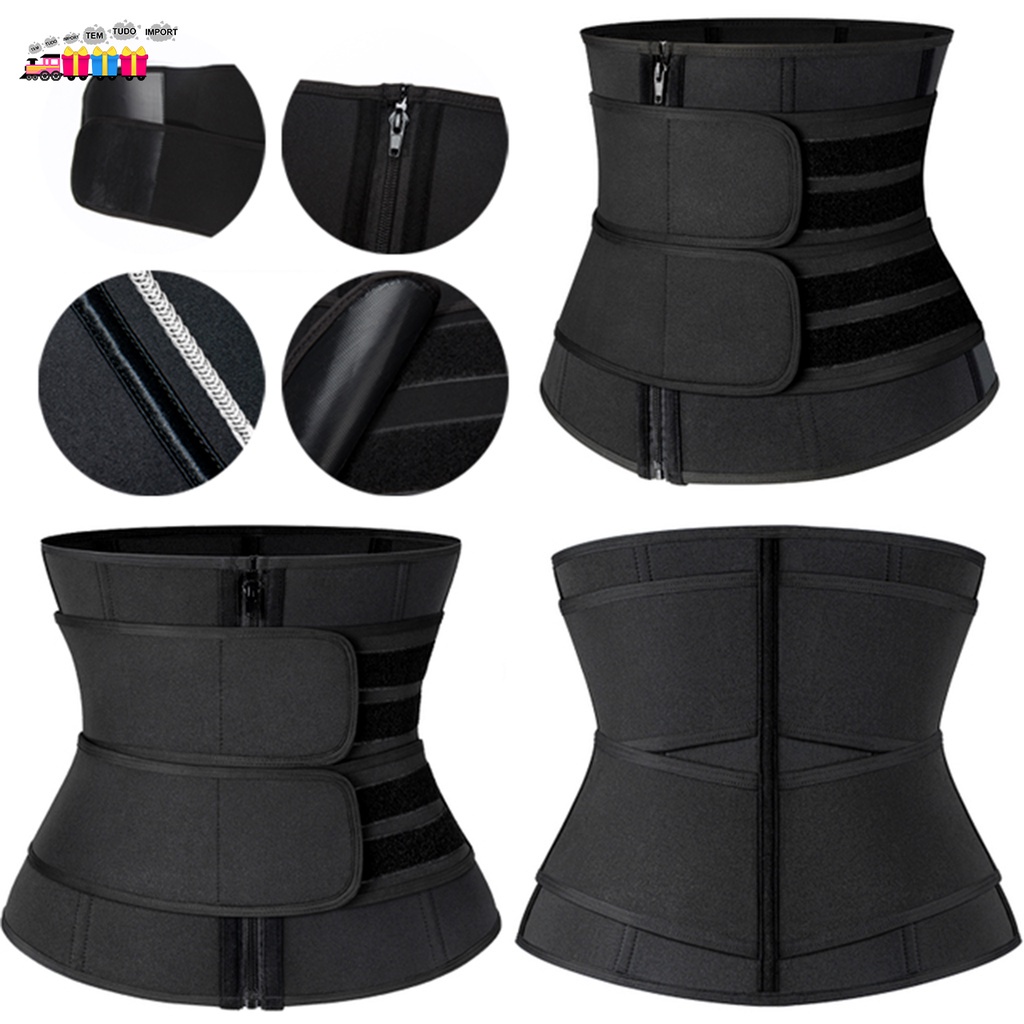 Cinta Modeladora de Barriga/Abdominal E Redutora Exercícios para Academia Emborrachada e com Redução De Medida 3249