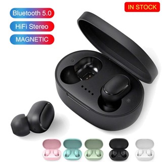 A6S TWS Fones De Ouvido Sem Fio Macaron Bluetooth 5.0 Estéreo Para Xiaomi Redmi Android Ios