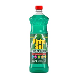 Limpador Diluível Pinho Sol Limpeza Pesada Eucalipto 1l em Oferta na Shopee