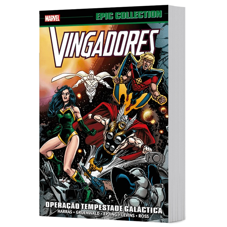 Vingadores Tempestade Galáctica Marvel Epic Collection Vol.2 (PRÉ-VENDA com envio previsto em Dez/2026)