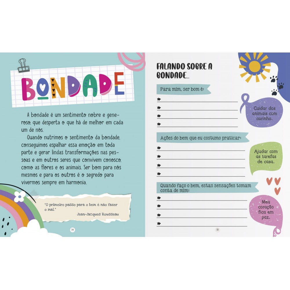 Livro Meu diário mágico de sentimentos — imagem 2 de 2