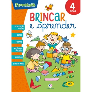 Livro Brincar e aprender em Oferta na Shopee
