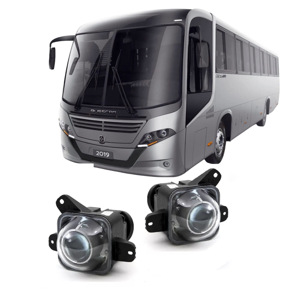 Par Farol Milha Neobus San Marino (onibus) 2006 A 2022