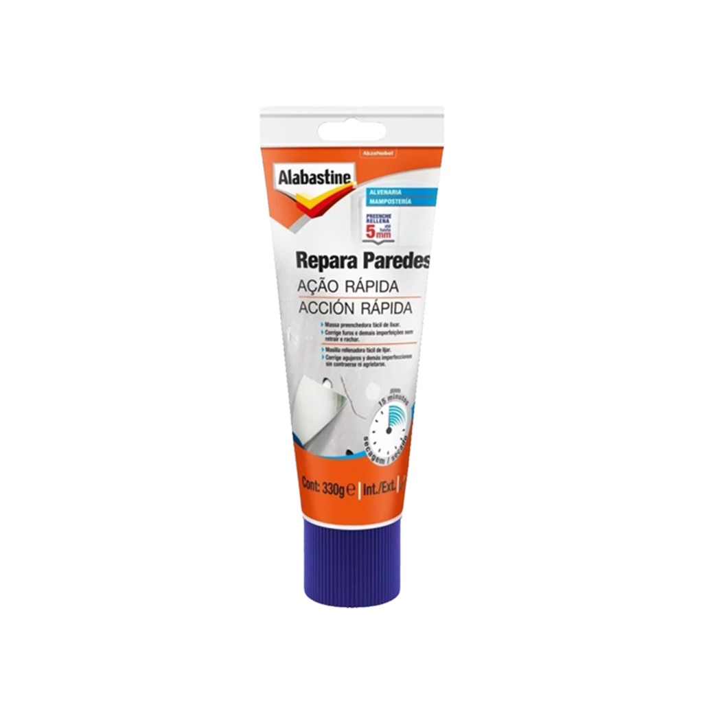 Alabastine Preparação Superfície Repara Paredes Branco 330g 10MM