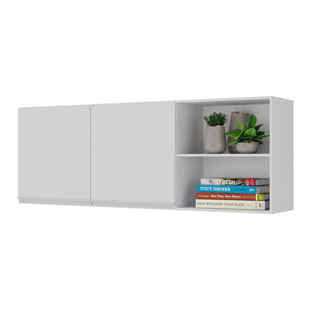 Armário de Cozinha Aéreo 150 cm 2 Portas Veneza Multimóveis MP3741.891 Branco - Home & Living