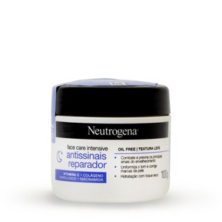 Hidratante Facial Antissinais Reparador Neutrogena Face Care Intensive - 100G