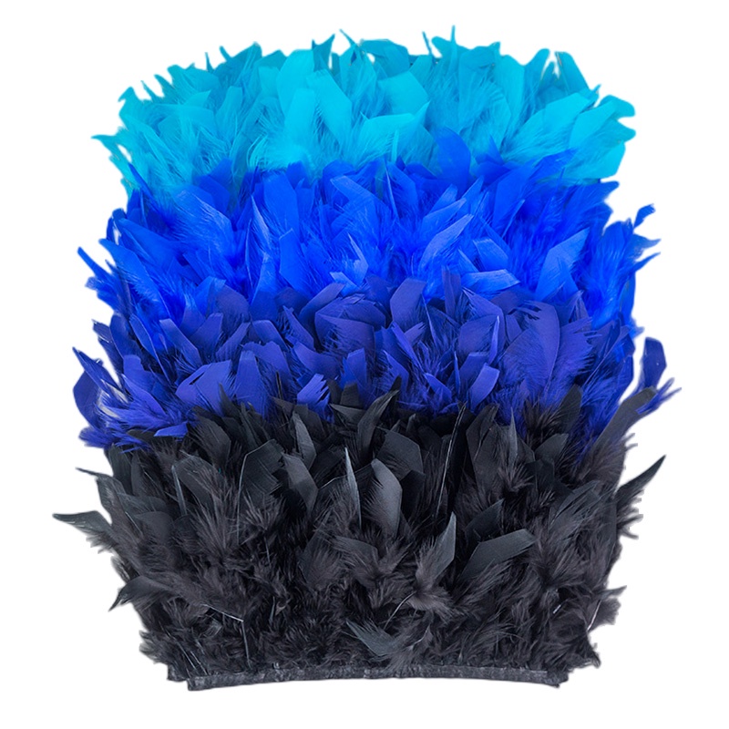 2/5M peru artificial penas guarnição roupas de fita handwork penas de casamento artesanato DIY decoração
