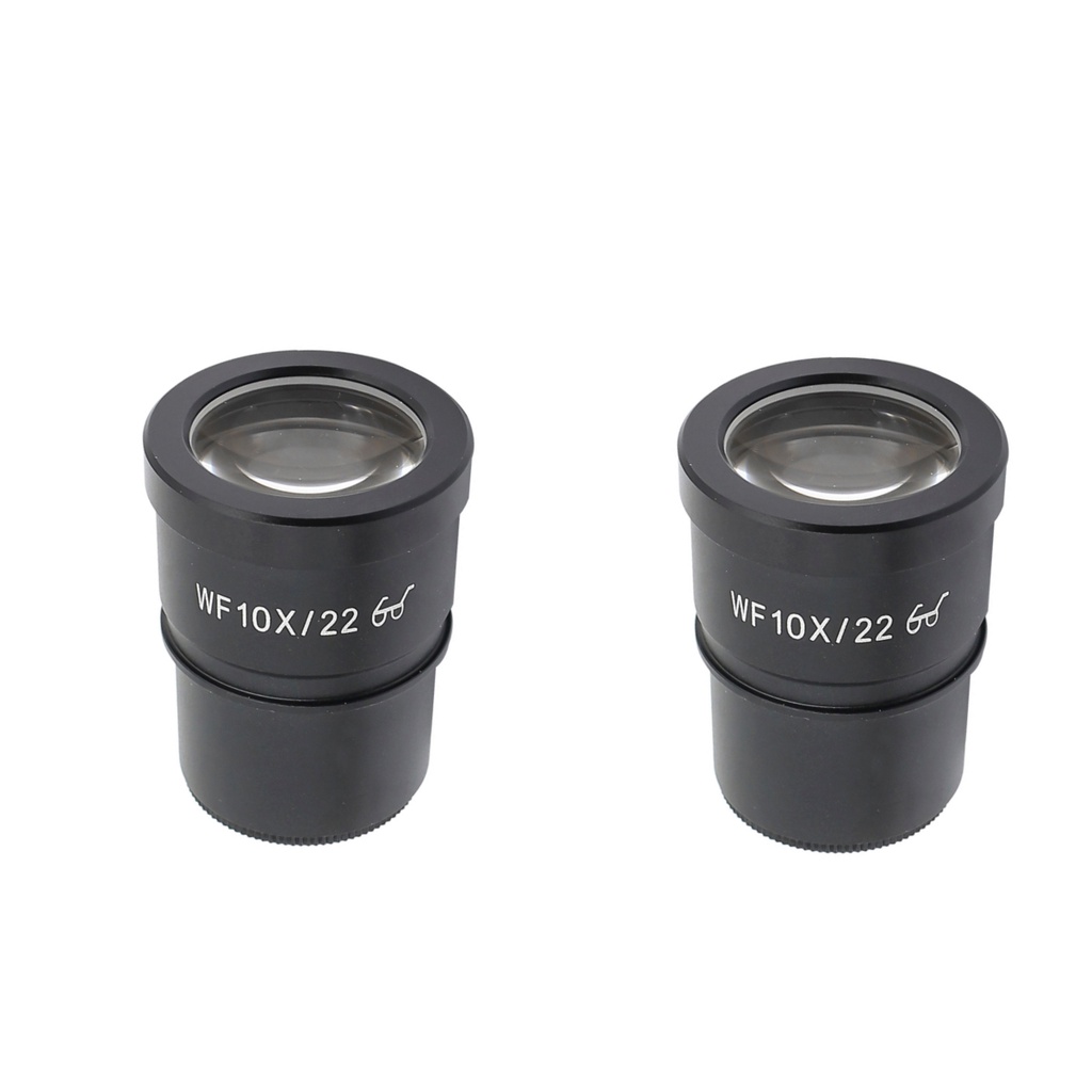 Par de Lentes Binoculares Microscopio WF10X/22