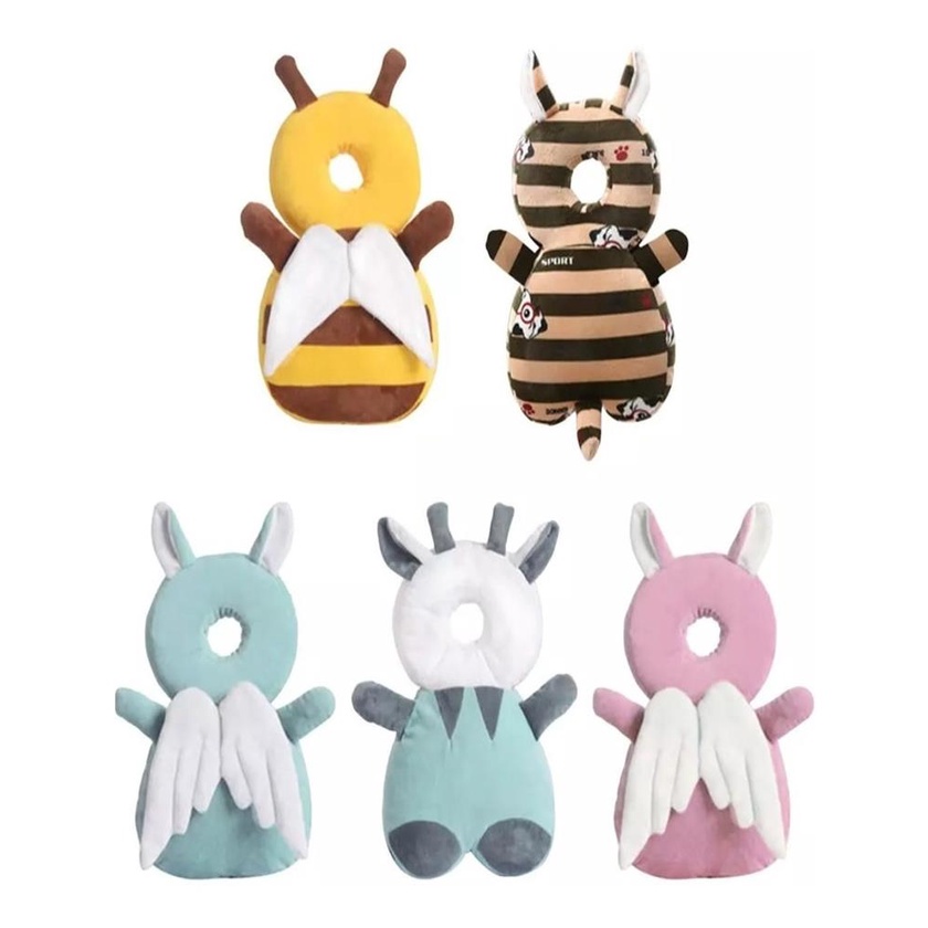 Protetor De Cabeca Seguranca Bebes Coleira Guia Infantil