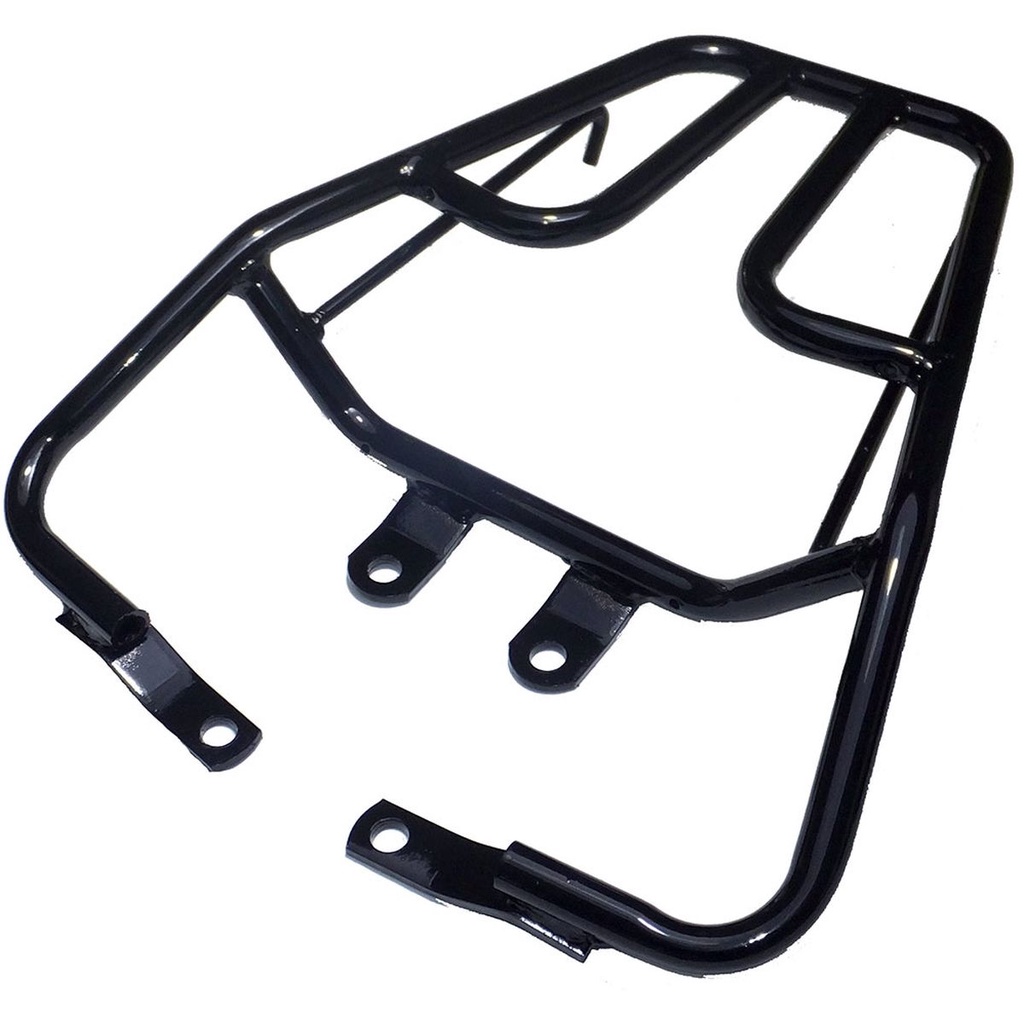 BAGAGEIRO SUPORTE DE BAULETO REFORÇADO PRETO TITAN 150 2009 ATÉ 2013 / FAN 125 2009 ATÉ 2013 POLIMET
